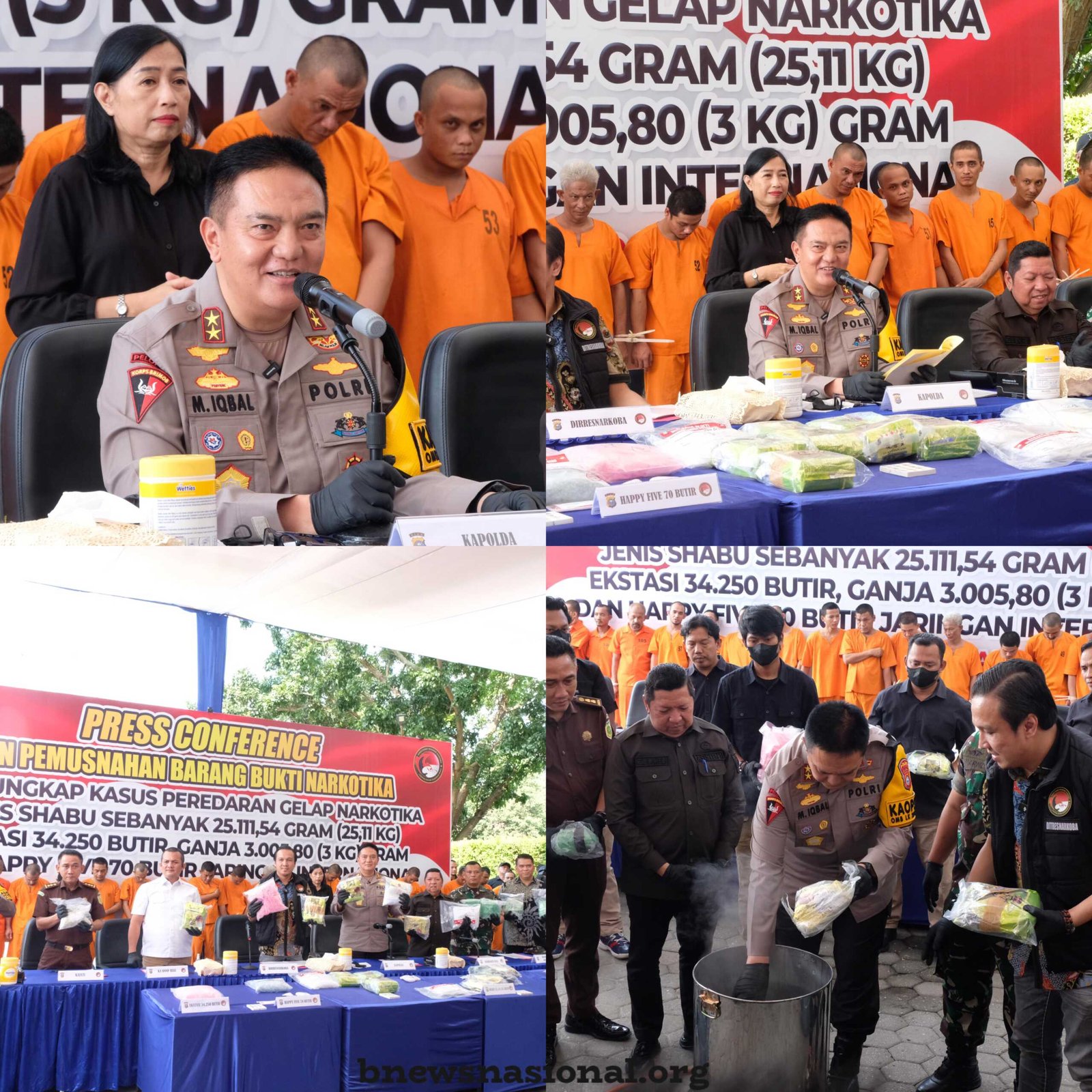 Tegas! Kapolda Riau Ultimatum Bandar Narkoba Masih Berani Bisnis Haram 