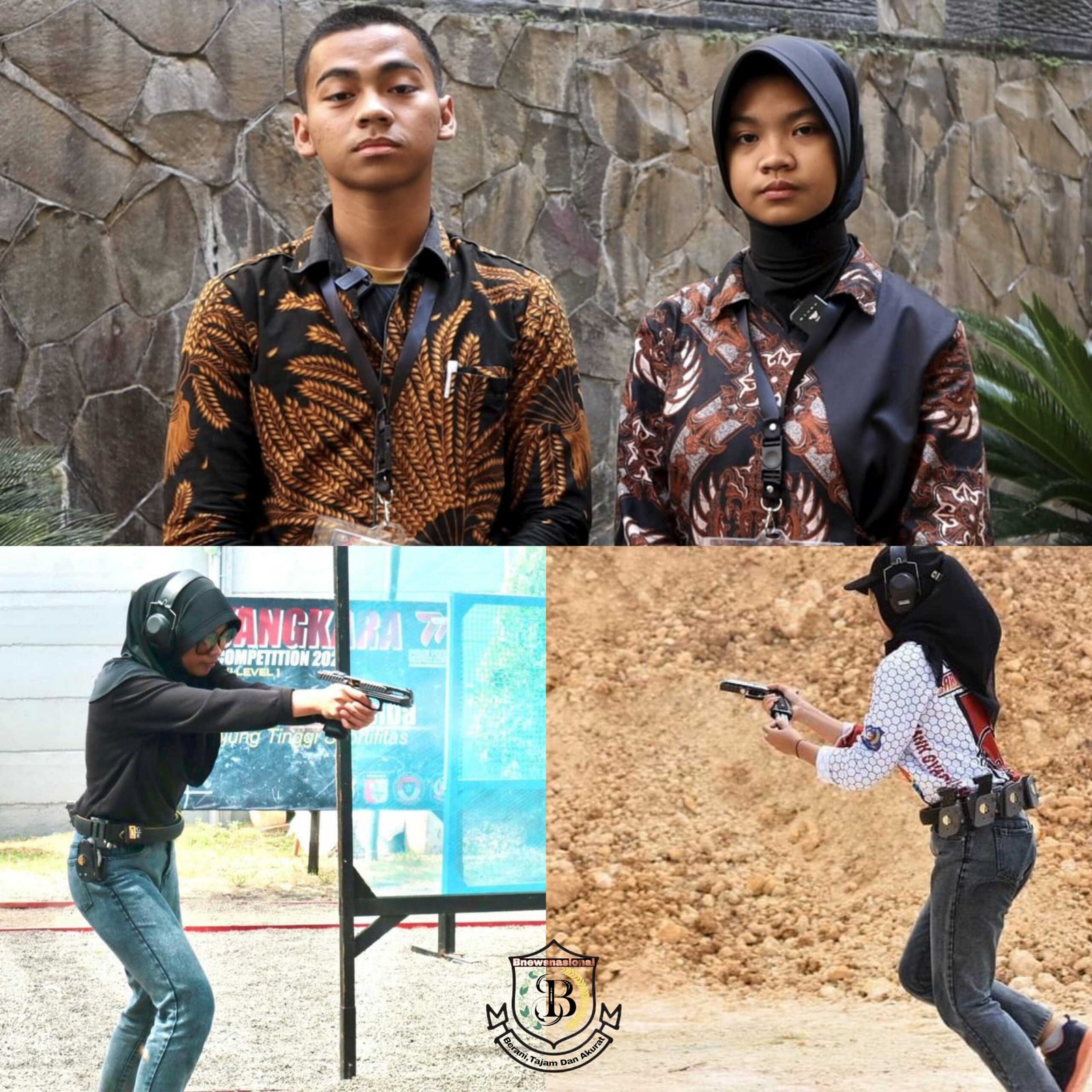 Yumaldi dan Salwa, Kakak Adik Atlet Menembak Berprestasi dari Sulsel yang Ikut Seleksi Catar Akpol 2024