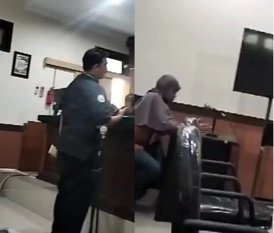 Tergugat dalam Perkara Pdt 3873/PA .Sby hadirkan LSM di tolak Majelis Hakim