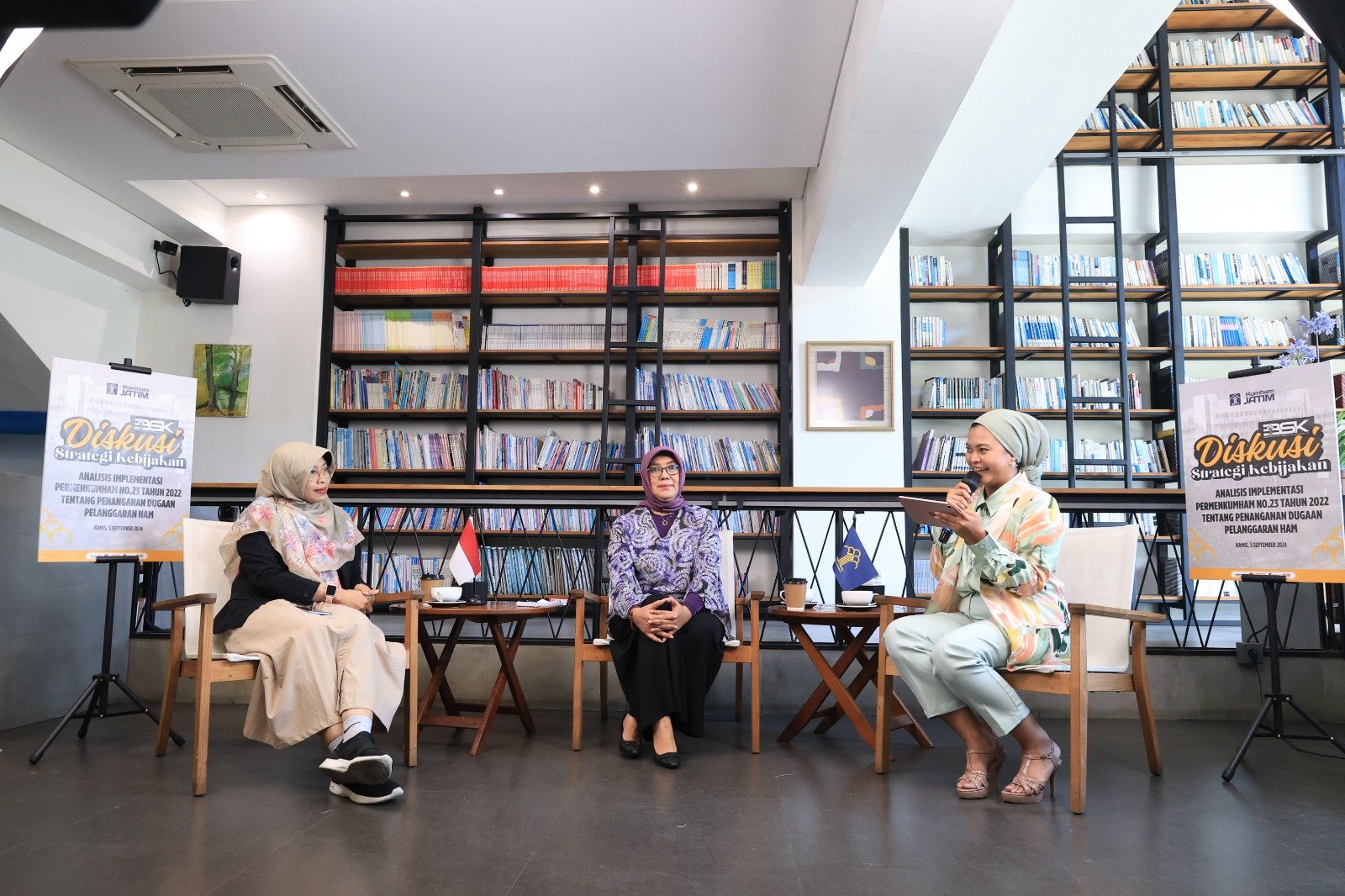 Melalui DSK, Kemenkumham Jatim Ajak Ribuan Orang Diskusikan Kebijakan Penanganan Dugaan Pelanggaran HAM 