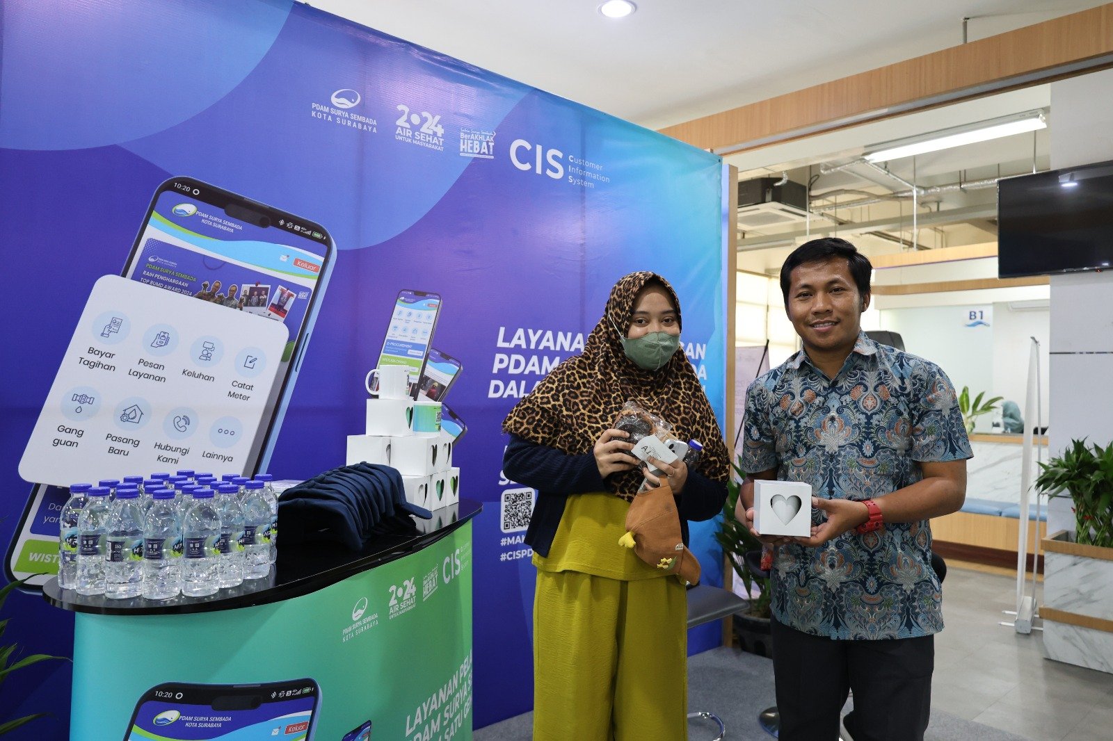 Hari Pelanggan Nasional 2024, PDAM Surabaya Optimalkan Aplikasi CIS PDAM Untuk Layanan Terbaik