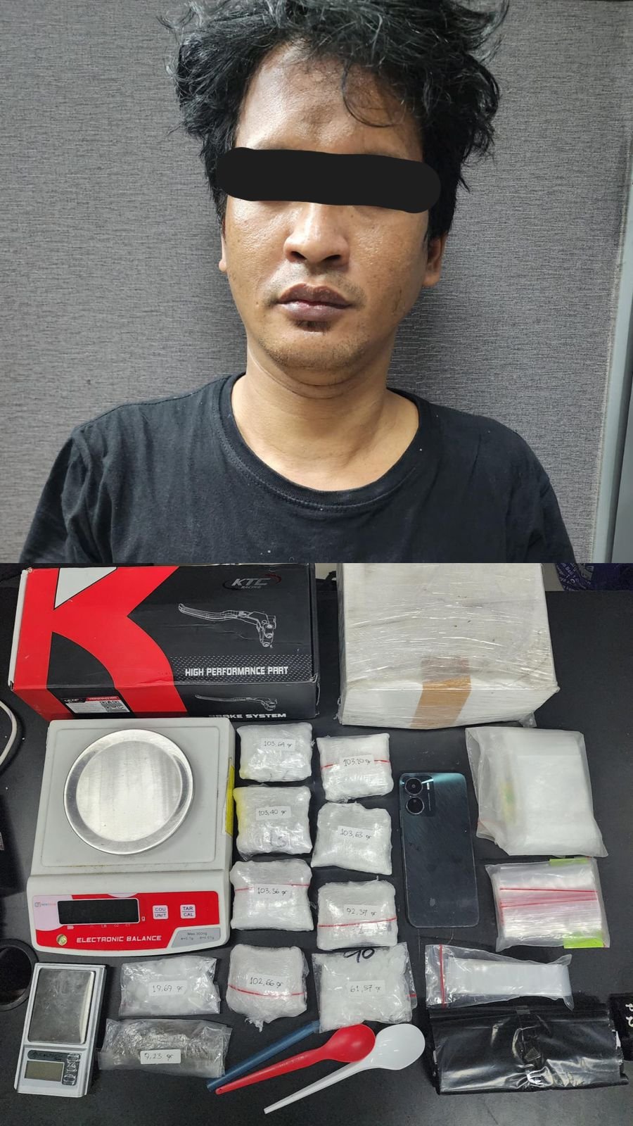 Bantah Melakukan Pemukulan, Subdit 2 Ditreskoba Polda Jatim Amankan Bandar Narkoba Di Jagalan Surabaya