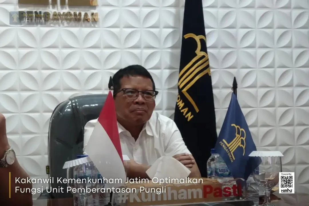 Kakanwil Kemenkunham Jatim Optimalkan Fungsi Unit Pemberantasan Pungli