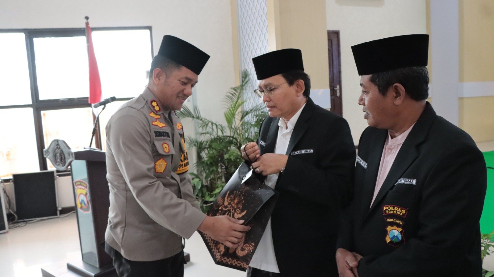 Silaturahmi dan Doa Bersama Polres Nganjuk: Langkah Nyata Demi Pemilu Damai 