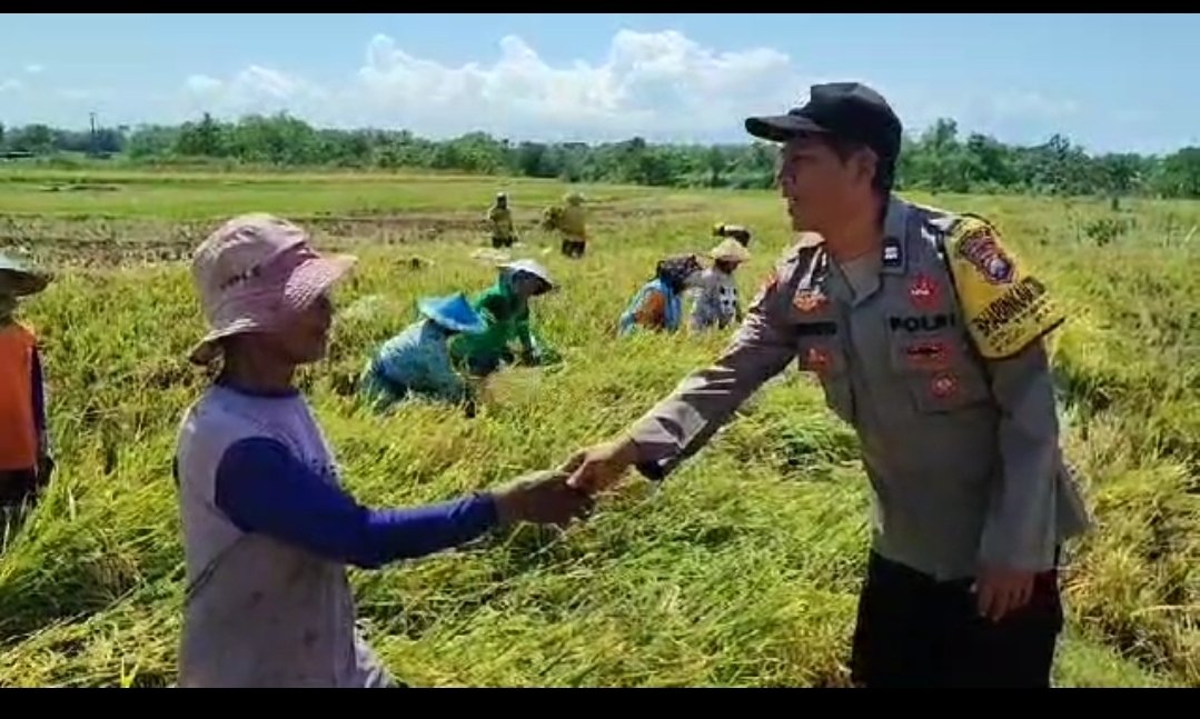 Wujudkan Ketahanan Pangan Nasional, Polres Magetan Terjunkan Bhabinkamtibmas Beri Edukasi Masyarakat