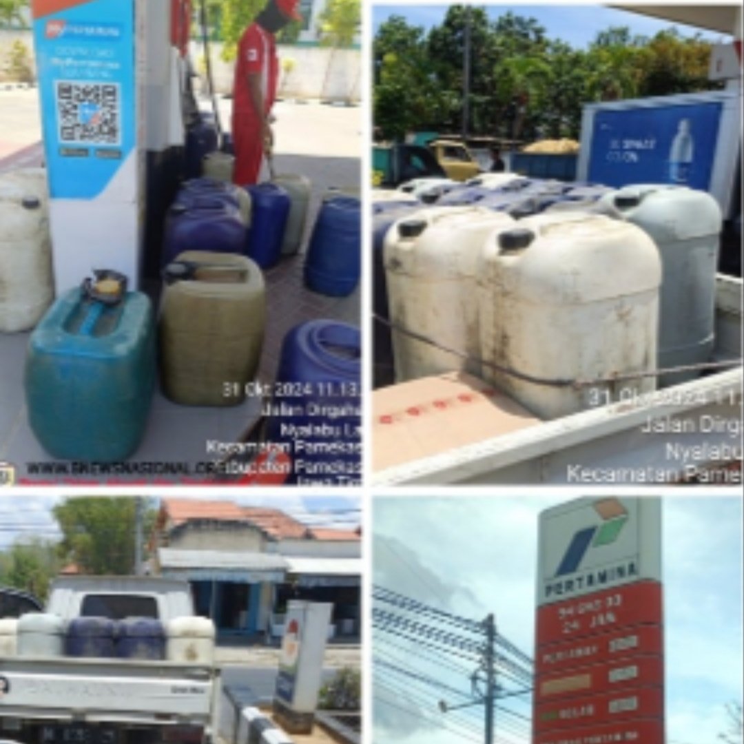 Heboh! SPBU di Pamekasan Diduga Jual BBM Subsidi Secara Ilegal