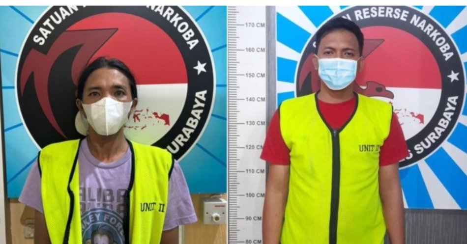 Dua Pengedar Sabu Diciduk di Kamar Kos Krembangan