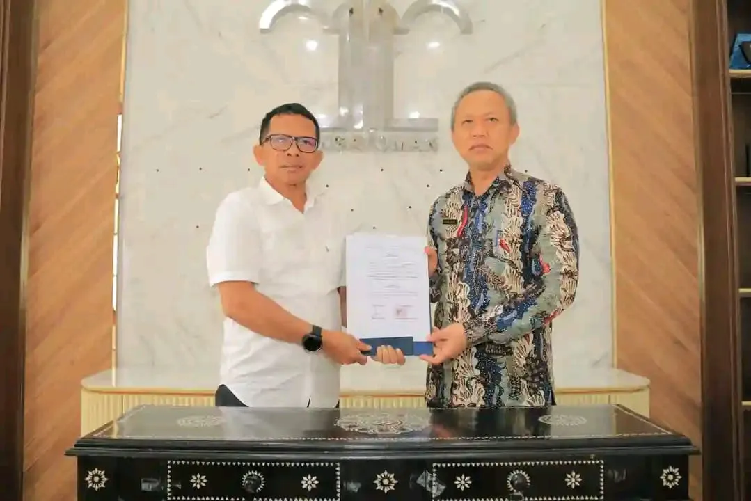 Pemkab Trenggalek dan Kanwil Kemenkumham Jatim Tandatangani Perjanjian Kerja Sama Hibah Lahan untuk Rutan Trenggalek