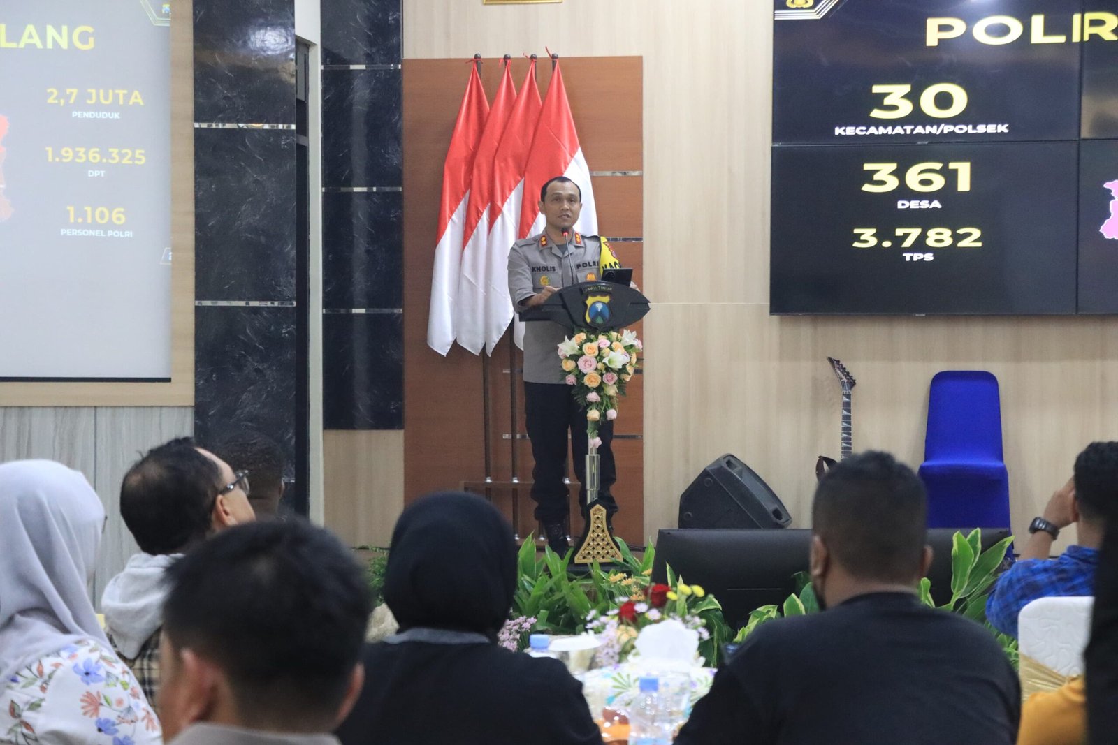 Polres Malang Catat Penurunan Angka Kriminalitas 13,7 persen di Tahun 2024