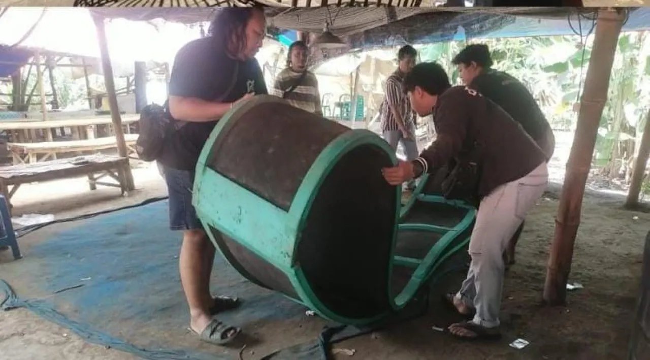 Komitmen Berantas Perjudian, Polres Nganjuk Bongkar Arena Sabung Ayam