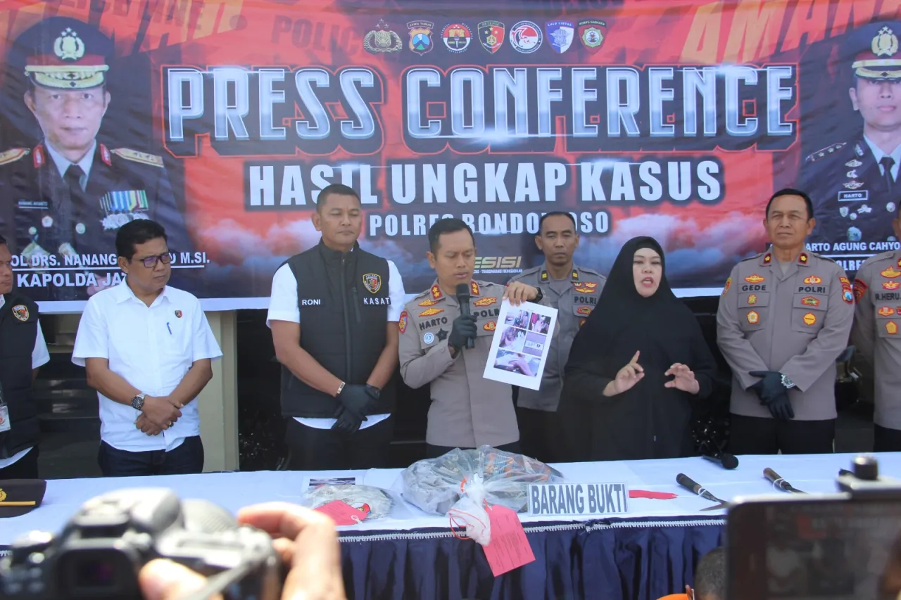 Polres Bondowoso berhasil ungkap kasus Pencurian dengan Kekerasan