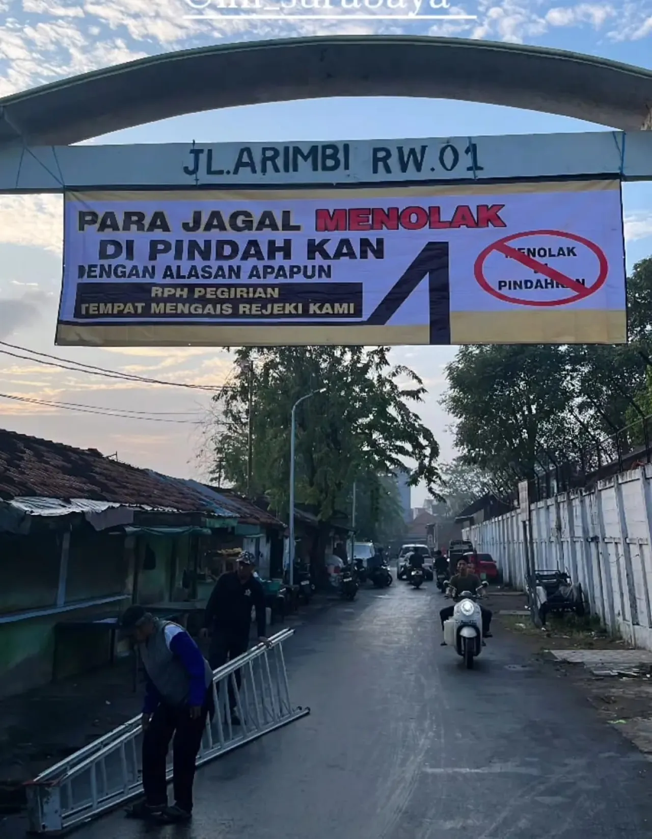 Para Jagal RPH Pegirian Menolak Dipindahkan