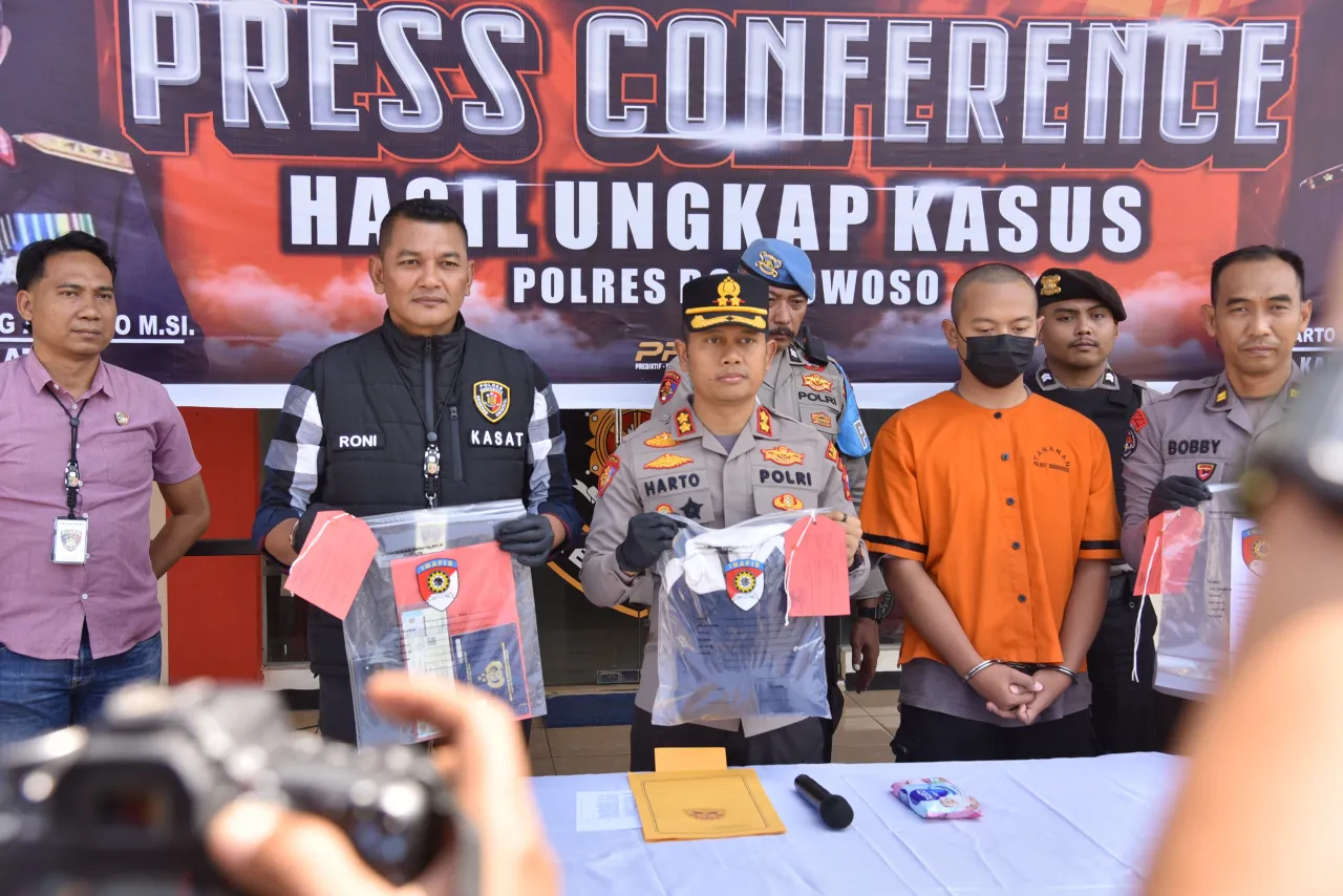 Kapolres Bondowoso Ungkap Kasus Laporan Palsu Berujung Penipuan dan Perjudian Online