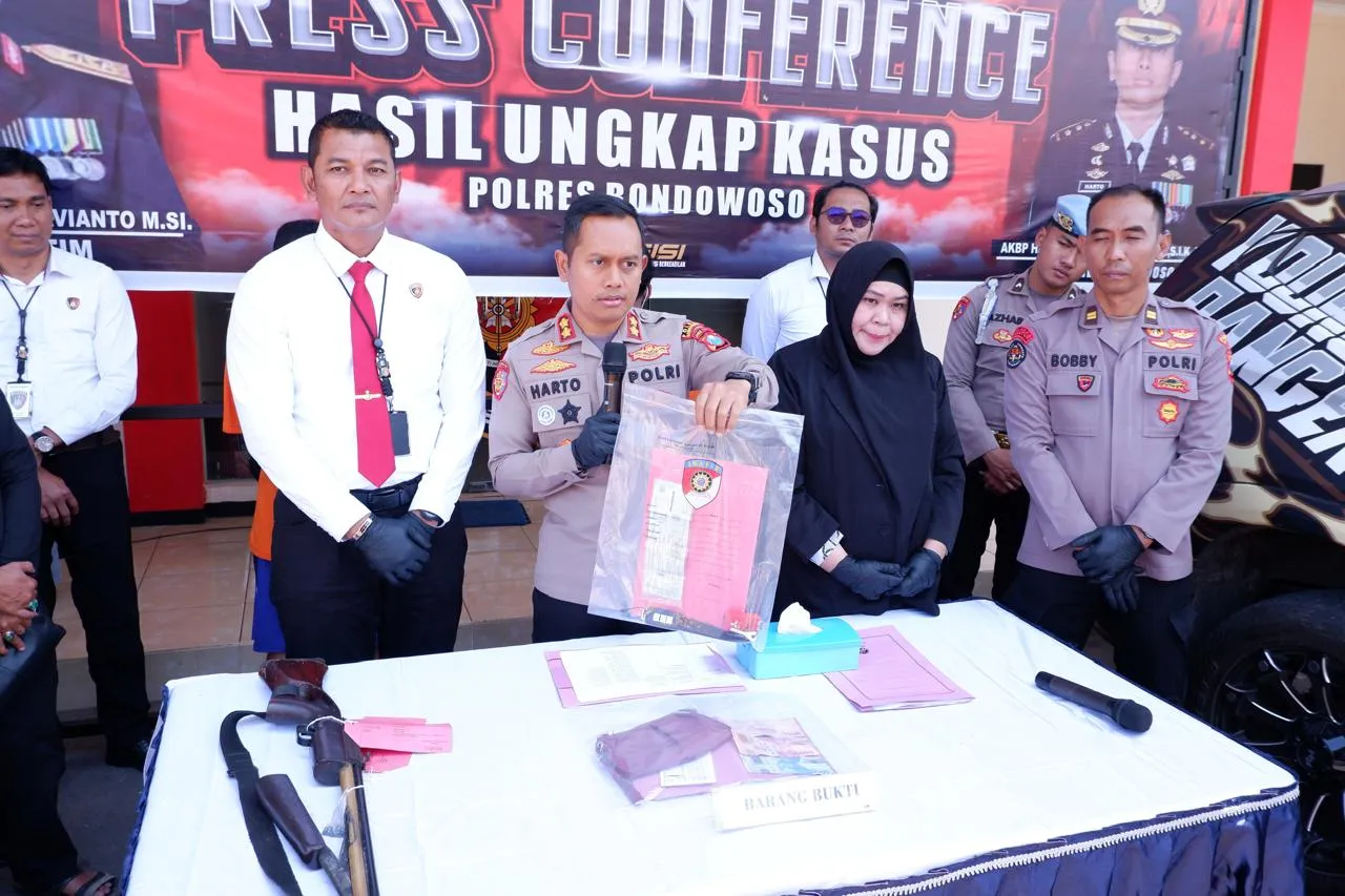 Polres Bondowoso berhasil Ungkap Tiga Kasus Kriminal Menonjol, Dua di Antaranya Libatkan Remaja di Bawah Umur