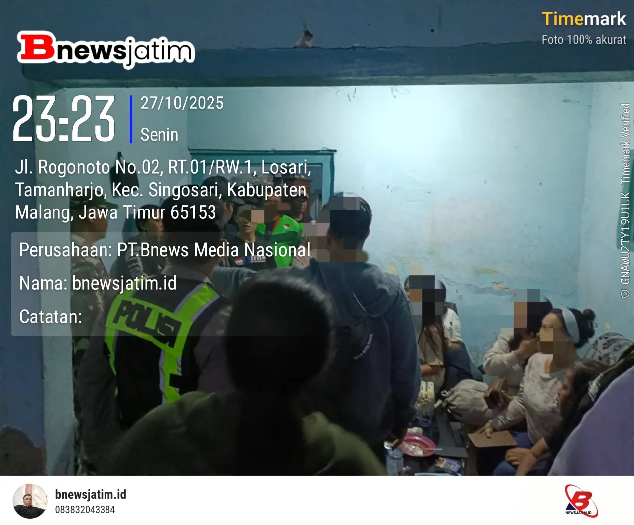Diduga Aktivitas Mesum Rumah Kontrakan Singosari Dibongkar Polisi, Anak SMP Jadi Korban
