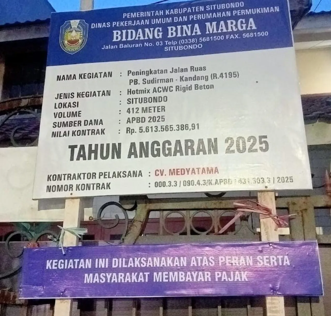 CV Medyatama di Situbondo Diduga Tidak Penuhi Standar K3 