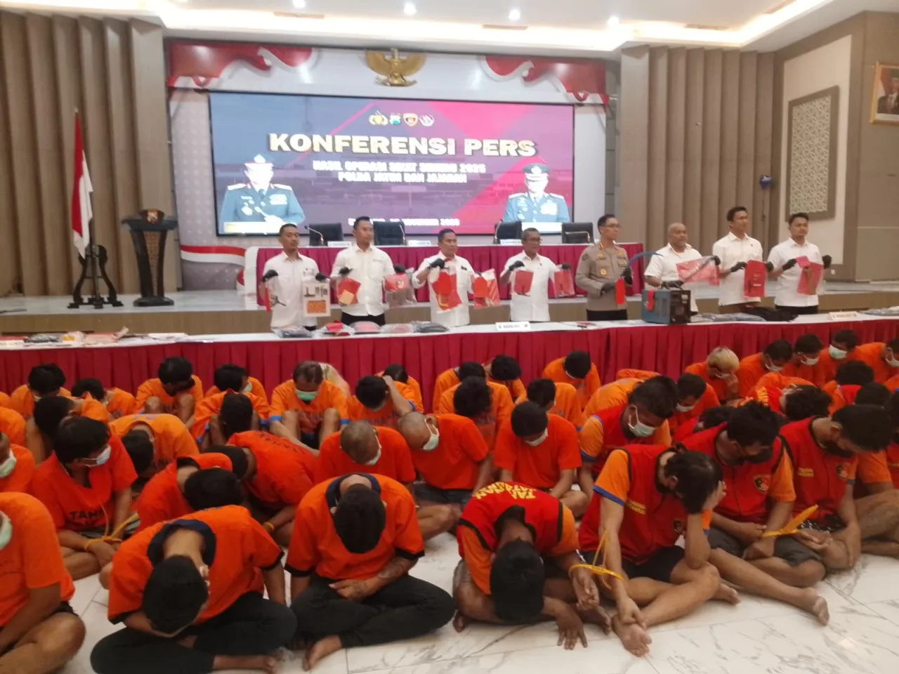 Polda Jatim Ungkap 1.443 Kasus dalam Operasi Sikat Semeru 2025, 1.135 Tersangka Berhasil Diamankan