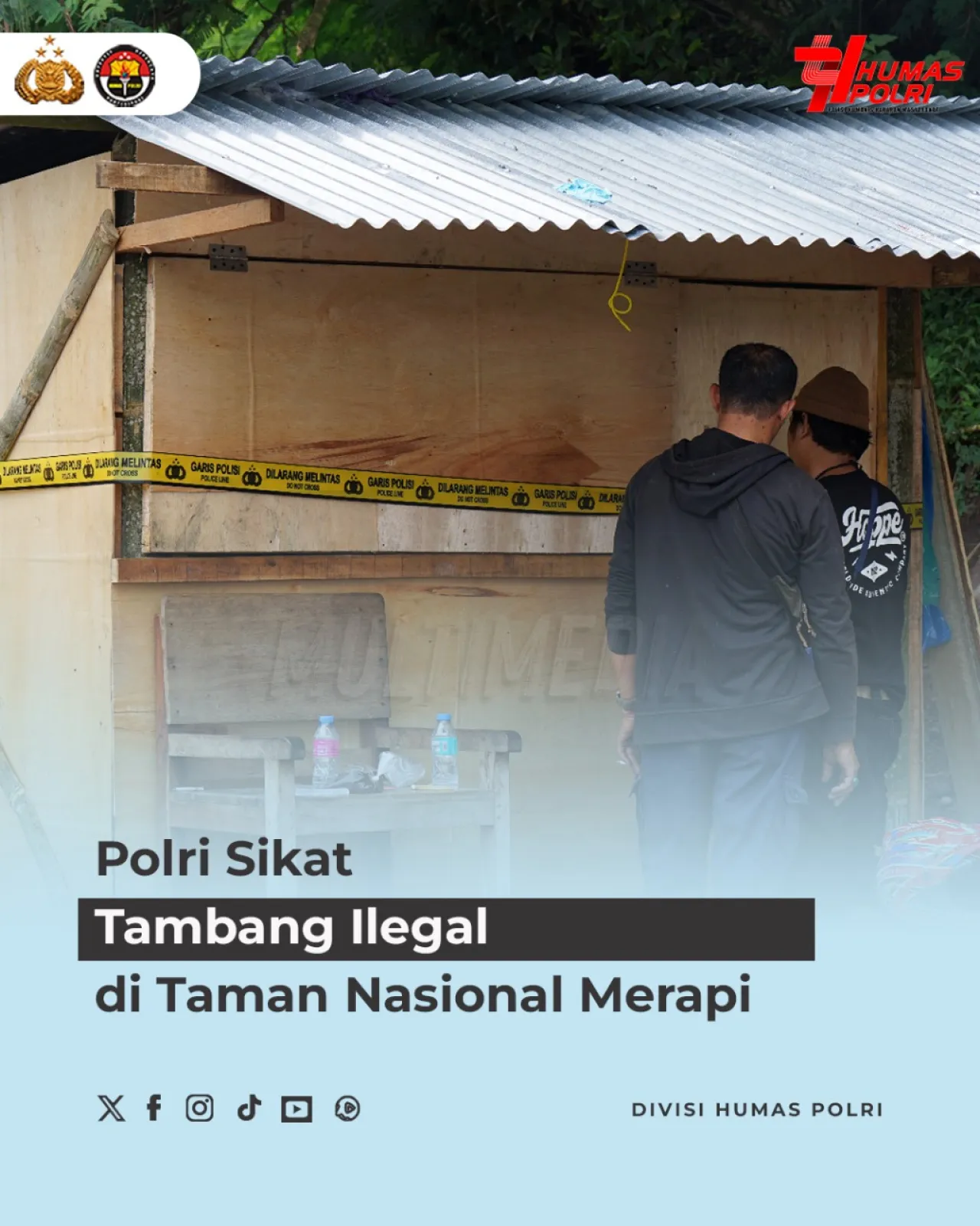 Bareskrim Polri Sikat Tambang Pasir Ilegal di Gunung Merapi, Kerugian Negara Capai Rp3 Triliun