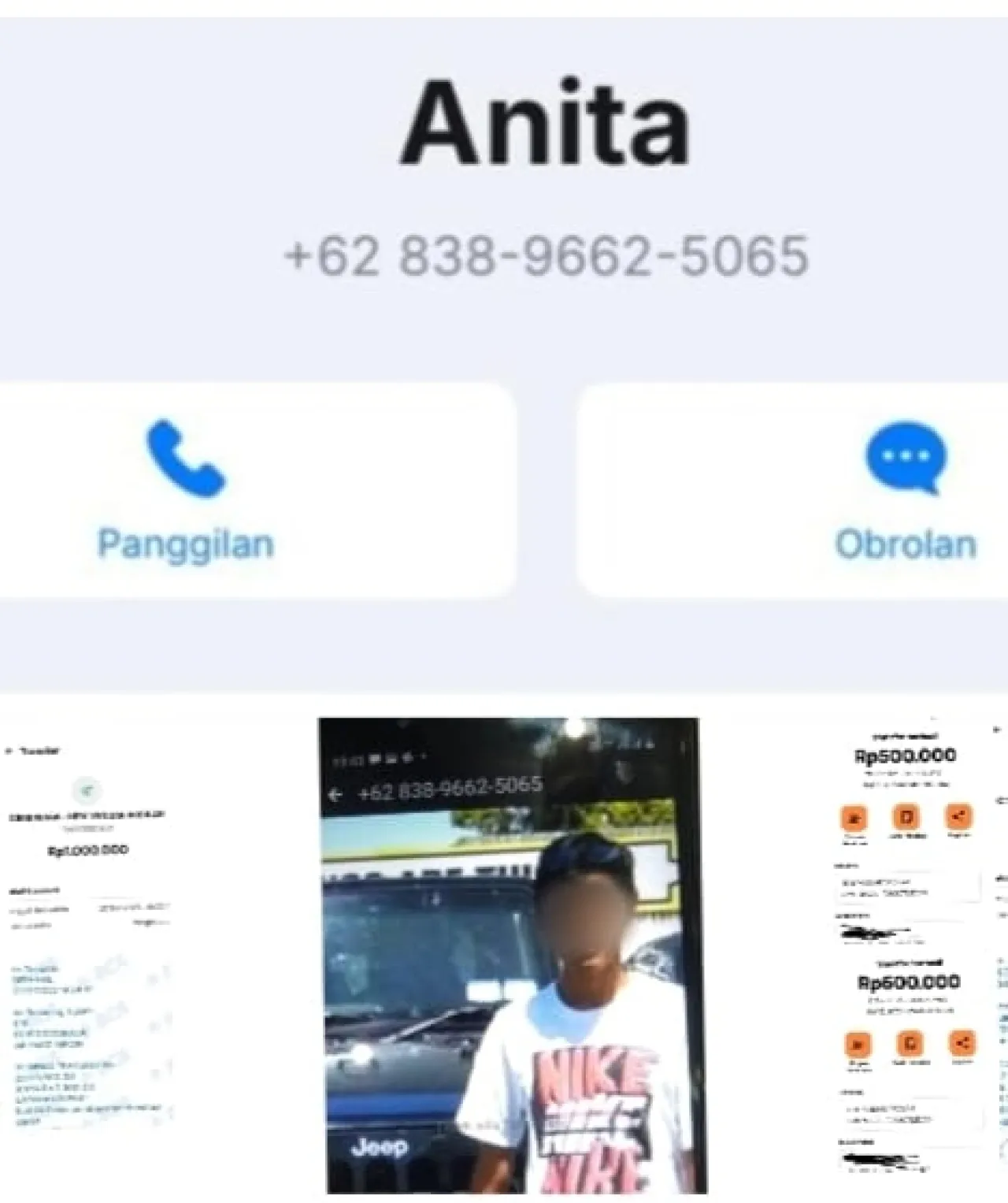 Waspada...!! Pemilik Nomor Telepon dan Dua Rekening Berbeda di Bank, Pelaku Penipuan