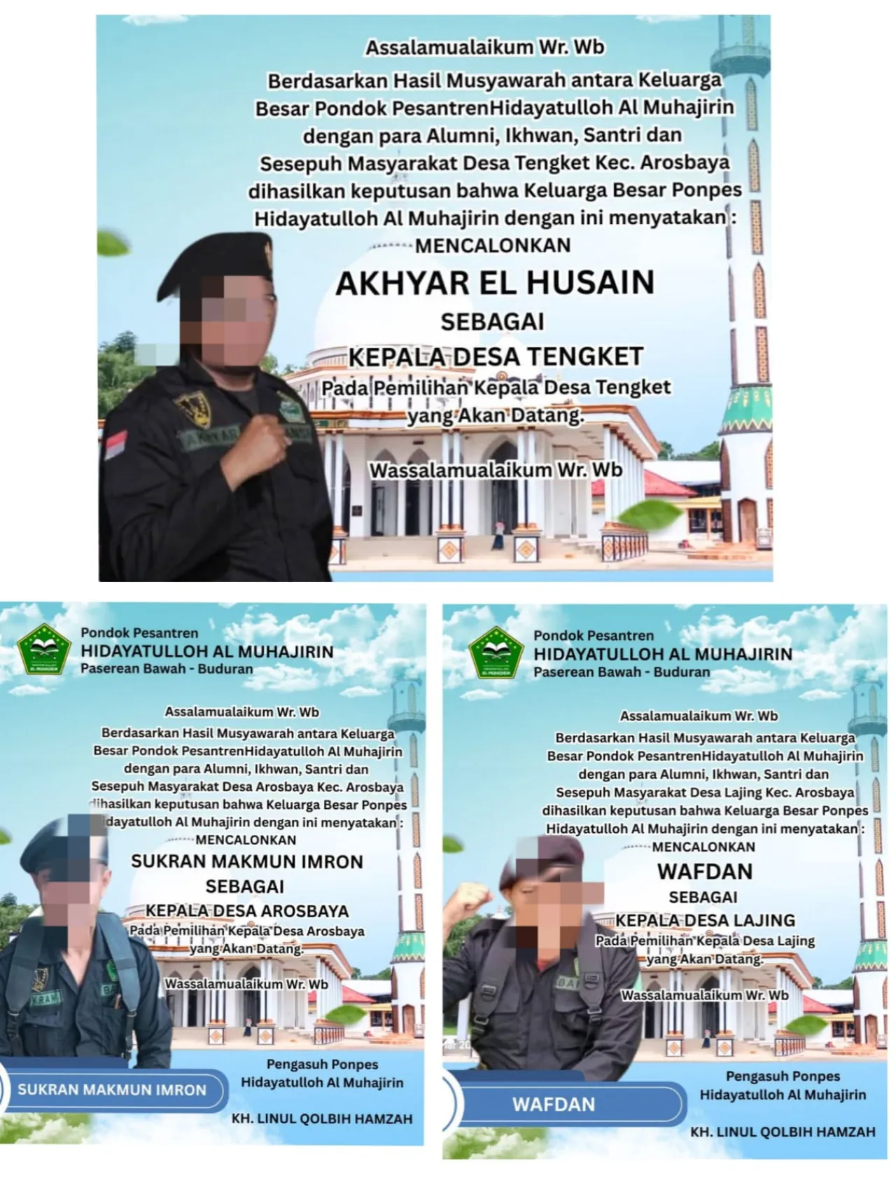 GEMPAR! Pilkades Masih 6 Tahun Lagi, Pondok Pesantren di Bangkalan Sudah Deklarasi Calon