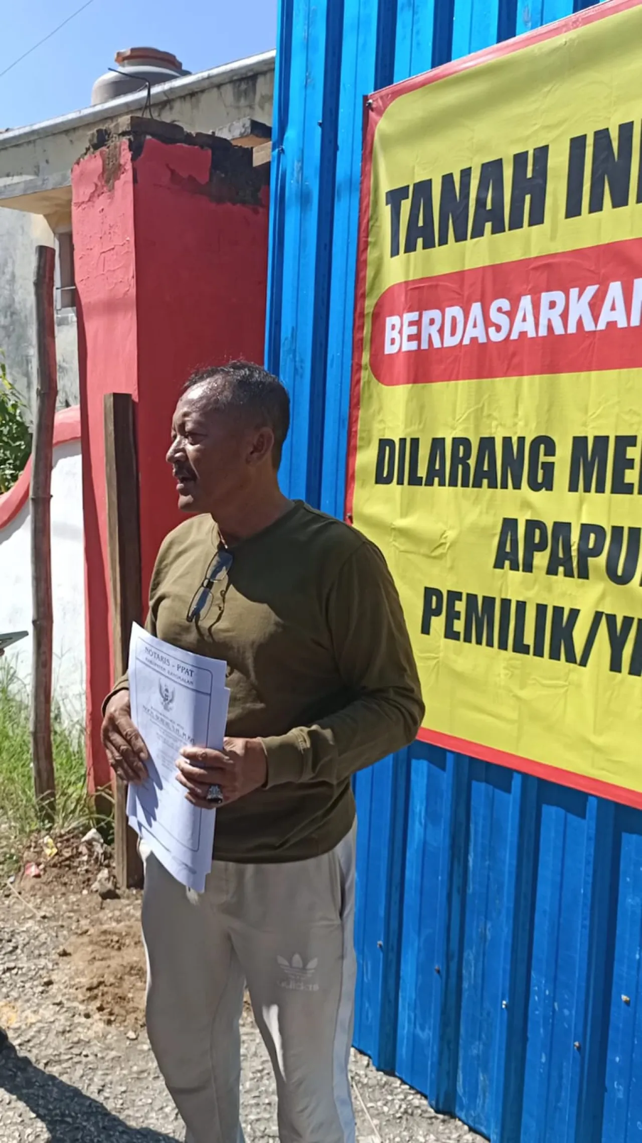 Sengketa Lahan SDN Balung 1 Tak Kunjung Tuntas, Pemilik Lahan Nilai Pemkab Bangkalan Ingkar Komitmen
