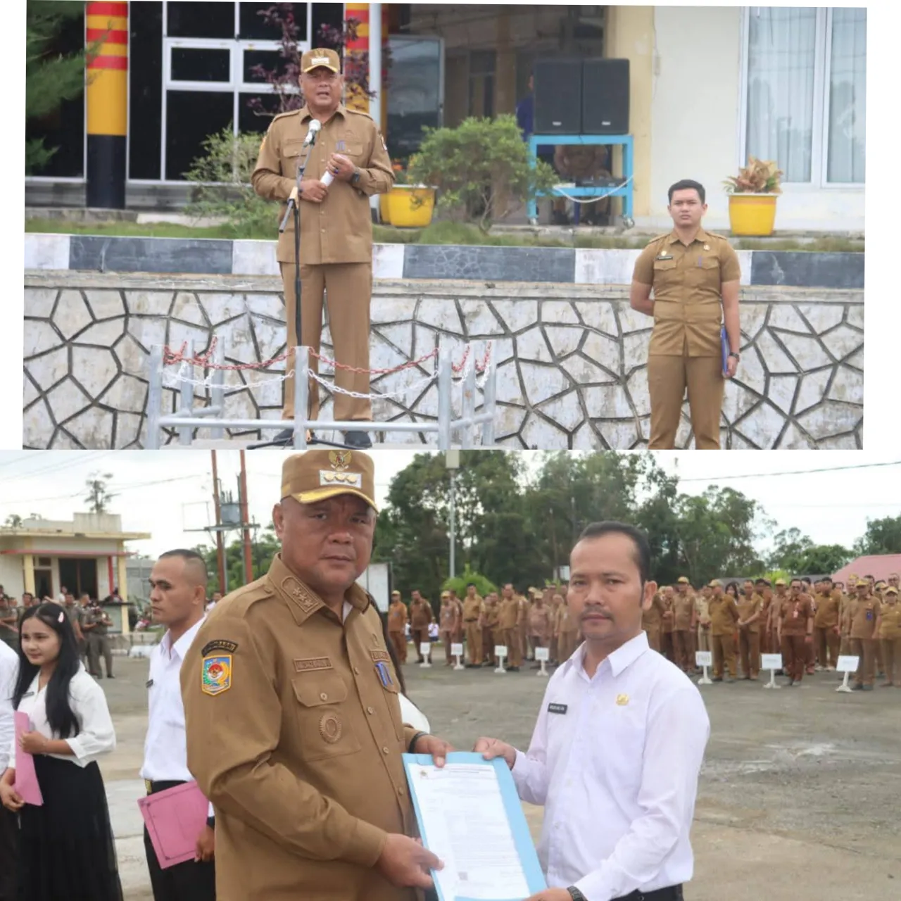 Spesial 159 Orang P3K Terima SK-SPT di serahkan langsung Bupati Nias Utara
