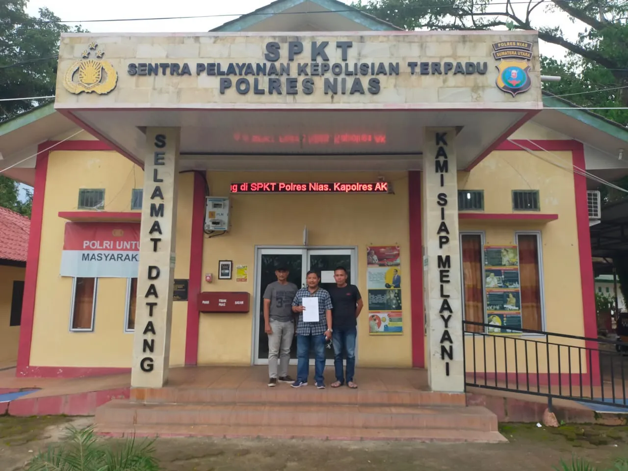 PENJARAKAN AKUN FACEBOOK TEORI BUULOO DI MELANGGAR ITE DI LAPORKAN DI POLRES NIAS