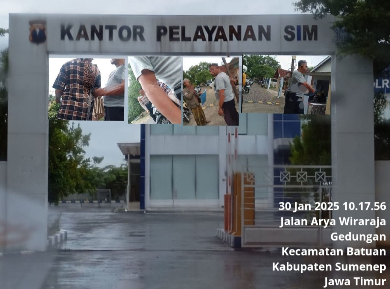 "Sungguh Miris Satpas Polres Sumenep Diduga 'Biarkan' Praktik Percaloan SIM"
