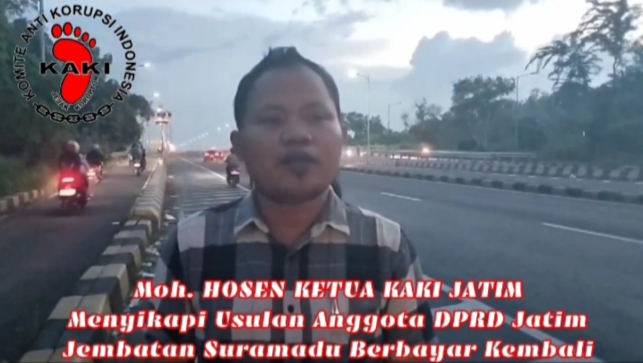 KAKI Jatim Tolak Usulan Suramadu Berbayar: Jembatan Penghubung Silaturahmi Jangan Jadi Ladang Upeti