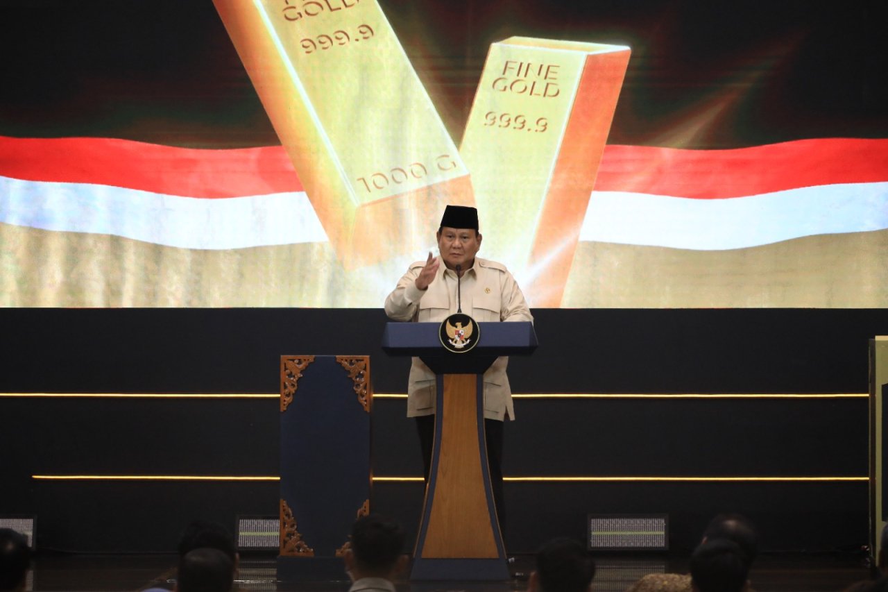 Presiden Prabowo Resmikan Layanan Bank Emas Pegadaian, BRI Group Semakin Optimis Perkuat Ekonomi Nasional