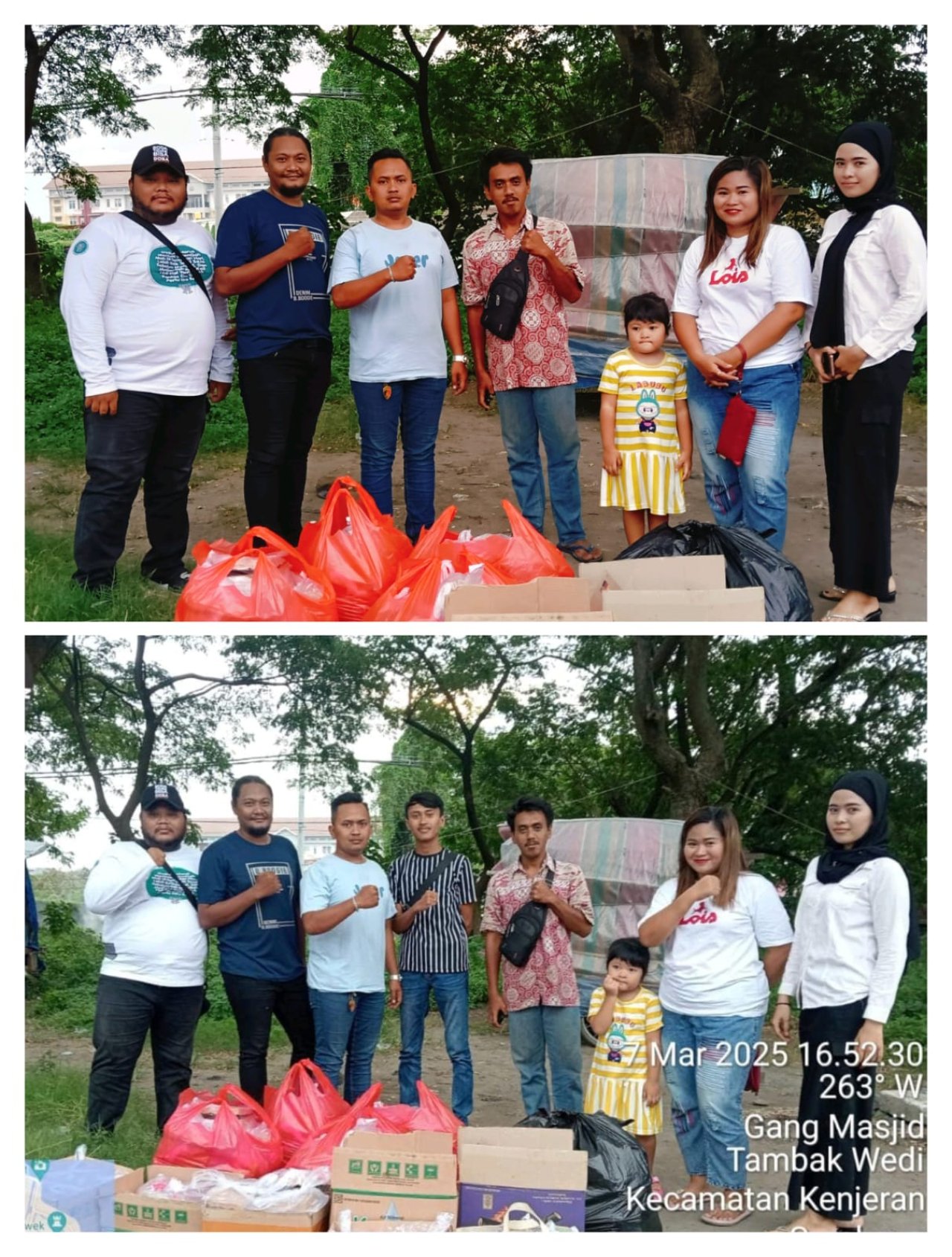 LiputanSurabaya.id & DataCyber.id Gelar Aksi Berbagi Takjil di Jembatan Suramadu