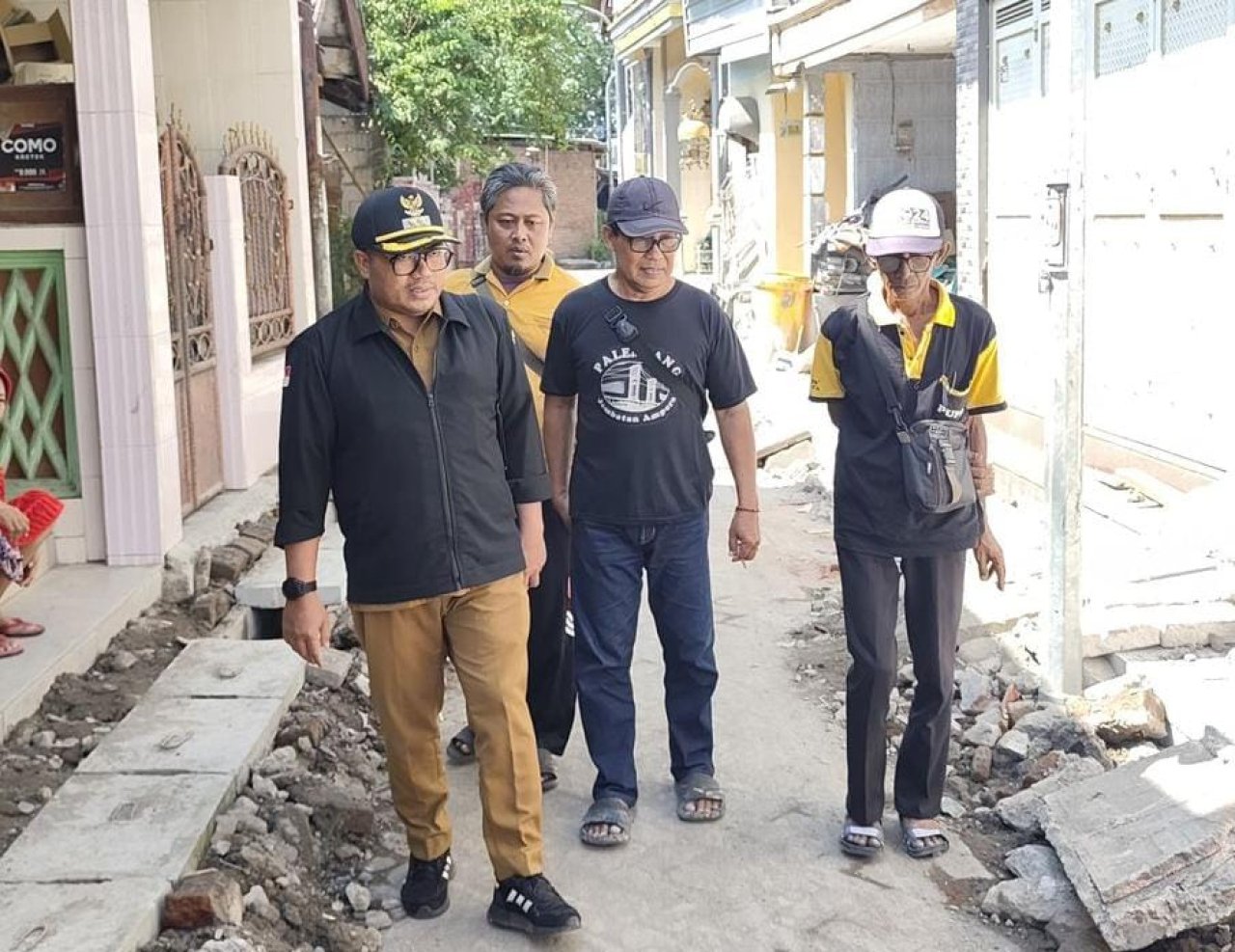 Masyarakat di Kecamatan Kenjeran Bersyukur, Program Pemasangan Box Calvert Terlaksana