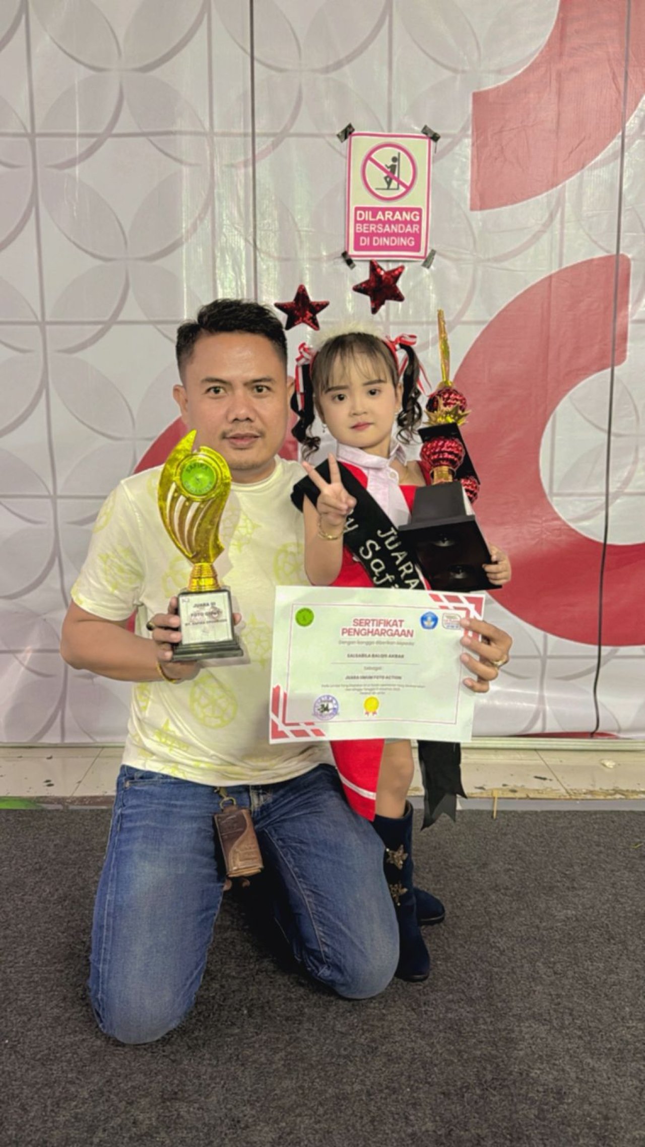 Putri Ketua Umum Aliansi Madura Indonesia, Salsabila Balqis Akbar Raih Juara Umum di Ajang Bergengsi