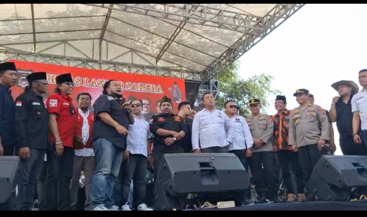 Laskar Sakera Gelar Pesta Setahun Berdiri, Komitmen Jaga Kondusivitas Malang Diperkuat