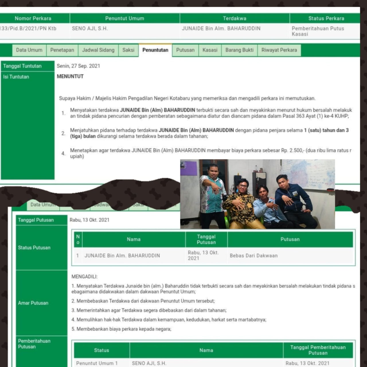 Hafidz Halim Bebaskan Terdakwa Dan Tersangka, Kity Tokan Geram Hingga Jalankan Rekayasa