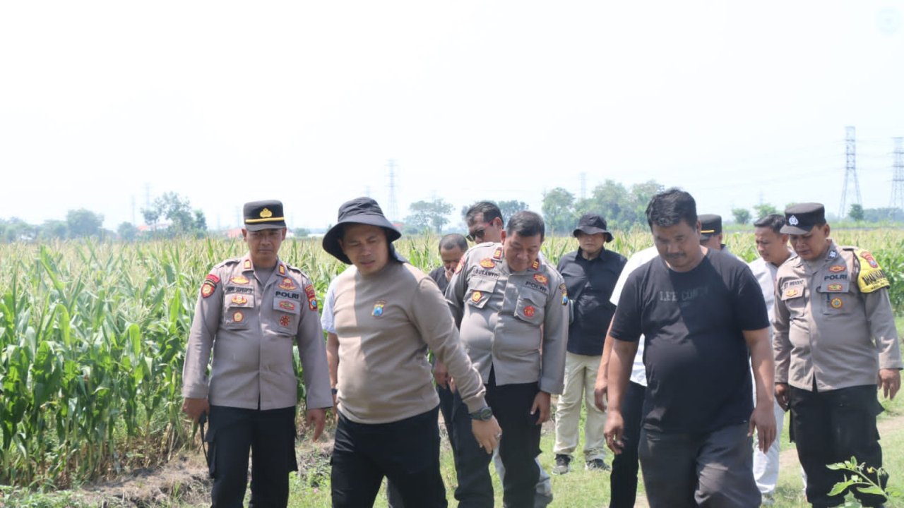 Polres Nganjuk Dorong Ketahanan Pangan Lewat Program “Desa Tangguh Pangan”