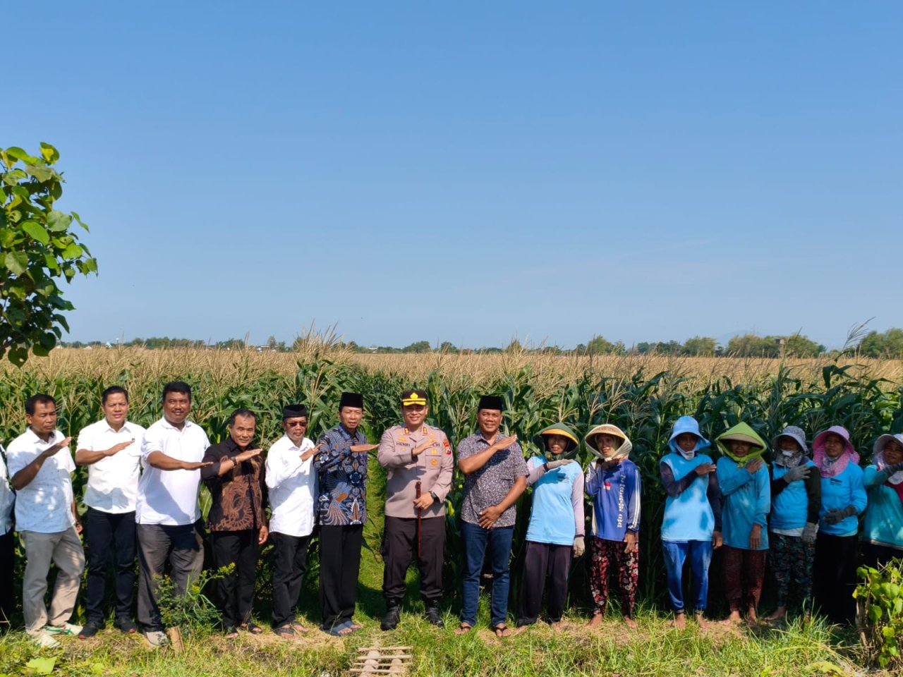 Kapolres Nganjuk Jaring Aspirasi untuk Penguatan Harkamtibmas dan Program “Desa Tangguh Pangan” di Banjaranyar