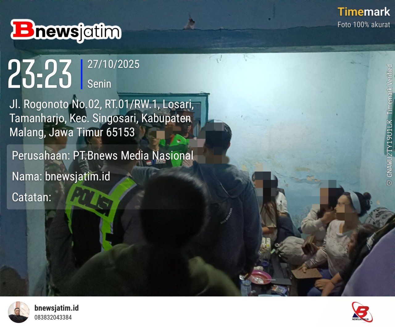 Diduga Aktivitas Mesum Rumah Kontrakan Singosari Dibongkar Polisi, Anak SMP Jadi Korban