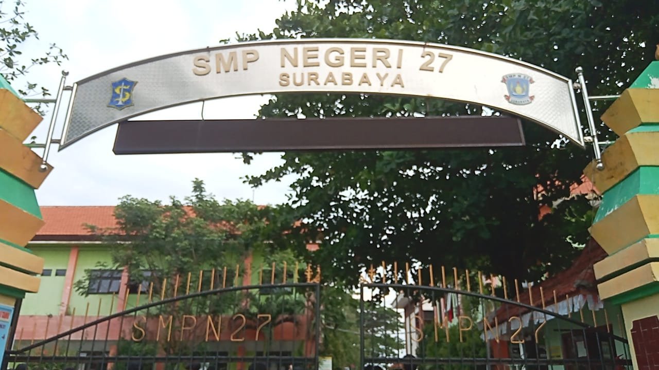 SMP N 27 Surabaya Gelar Upacara Hari Sumpah Pemuda Ke 97,Penuh Dengan Hikmad