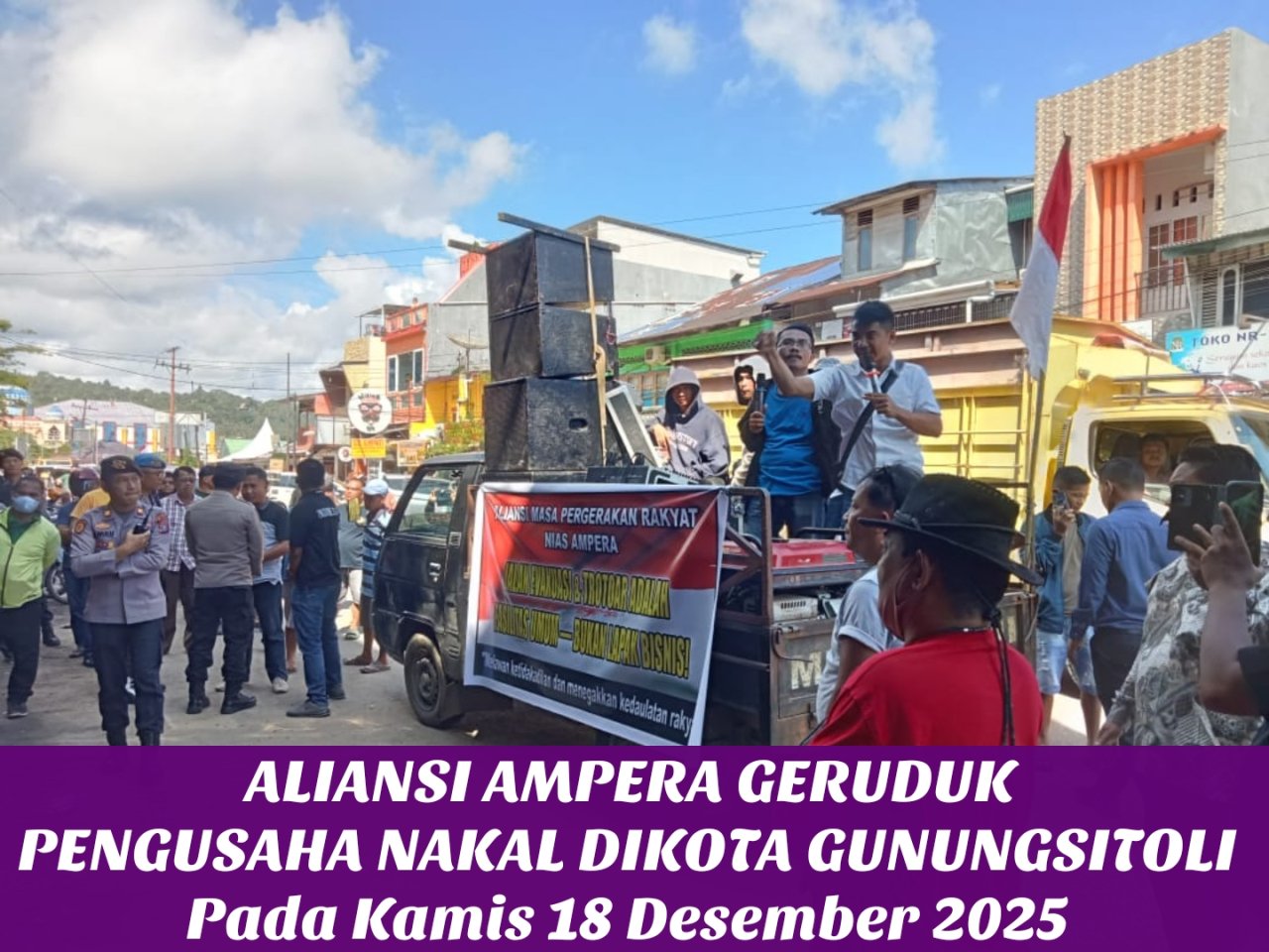 AMPERA Geruduk Pengusaha Nakal, PEMKO Janji Segera Tertibkan