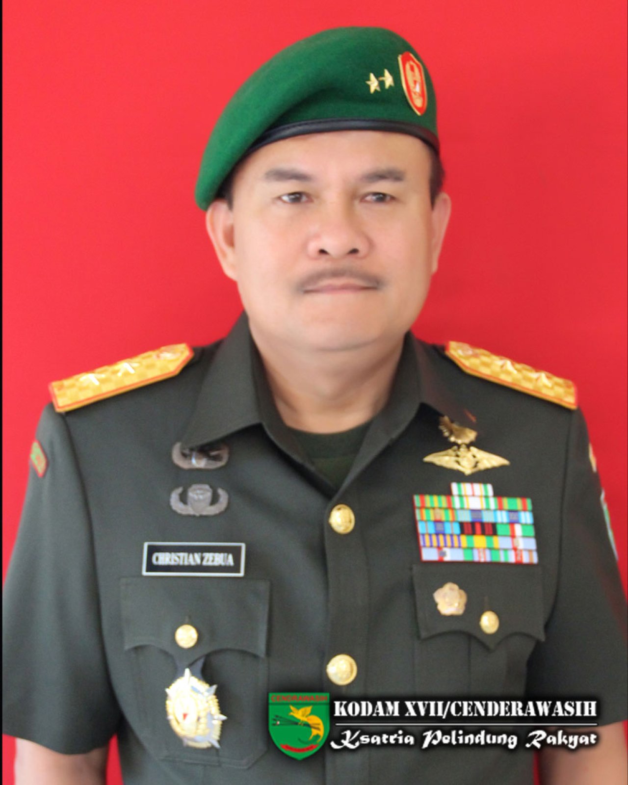 Usul Provinsi Nias "AMPERA" Temui Gibran, Ketua (BPP PKN), Mayjend Purn Drs. Christian Zebua, MM, apresiasi.