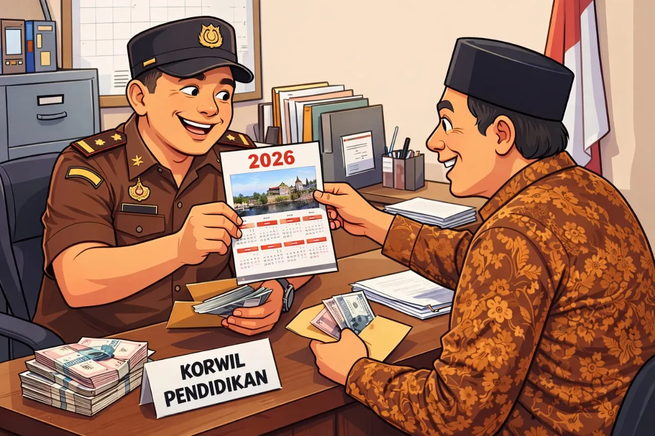 Dugaan Praktik Jual Beli Kalender Oknum APH Resahkan Kepala Sekolah di Arosbaya