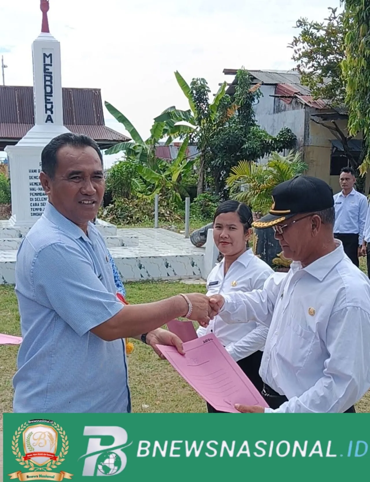 "Wakil Bupati Nias Selatan Serahkan 358 SK PPPK, Tekankan Dedikasi dan Integritas