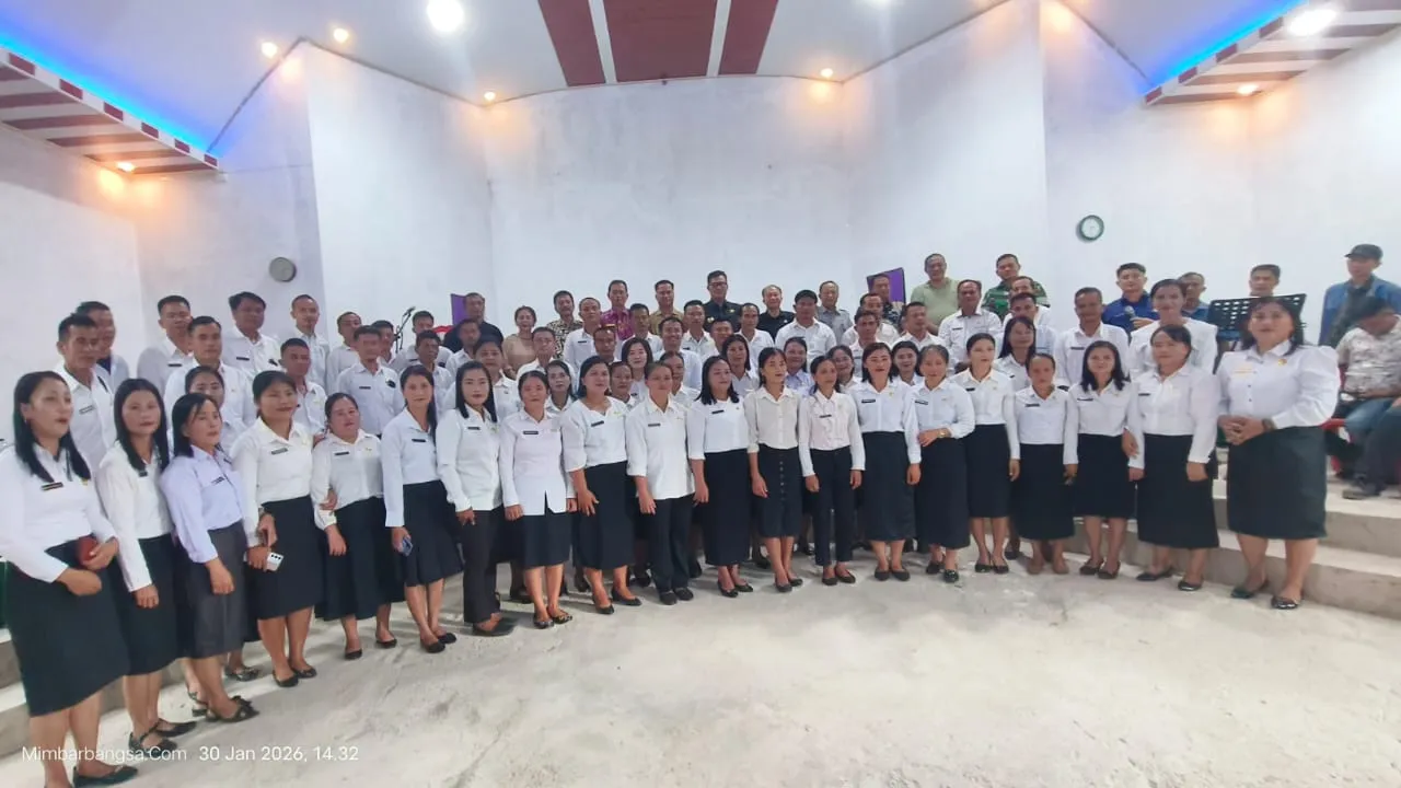 Pemkab Nias Selatan Serahkan 156 SK PPPK Paruh Waktu di Kecamatan Susua