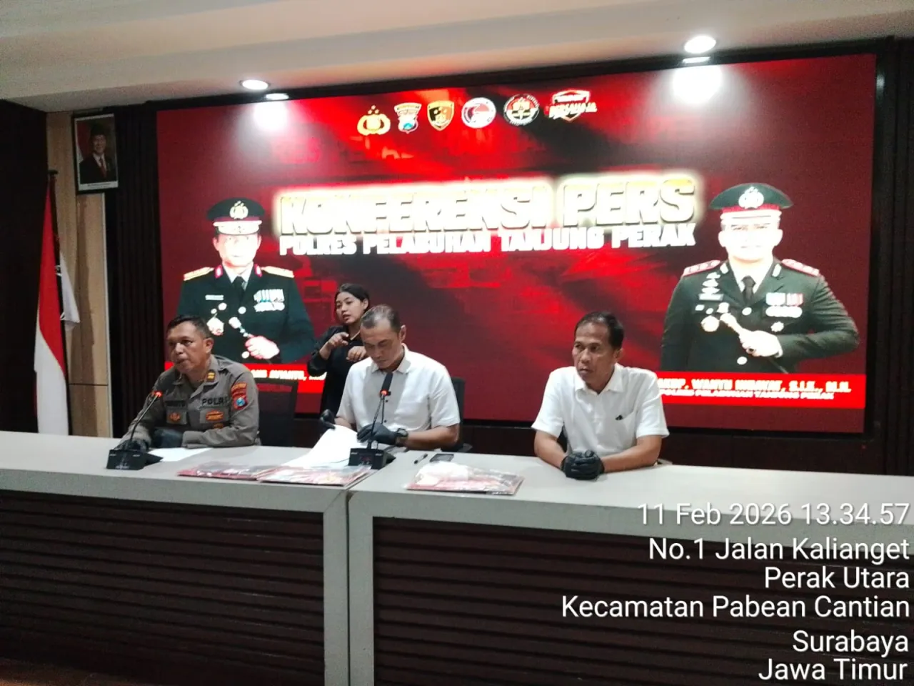 Satresnarkoba Polres Pelabuhan Tanjung Perak Ungkap 41 Kasus Narkoba Selama Januari 2026, 55 Tersangka Diamankan