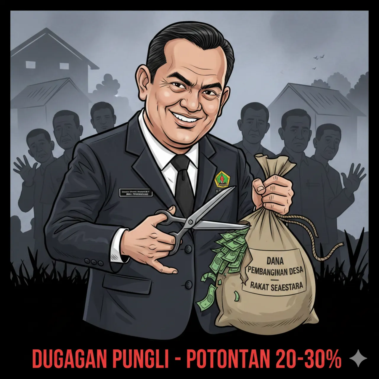 Dugaan Pungli Dana Desa, Oknum Ketua Komisi II DPRD Kabupaten Probolinggo Disorot