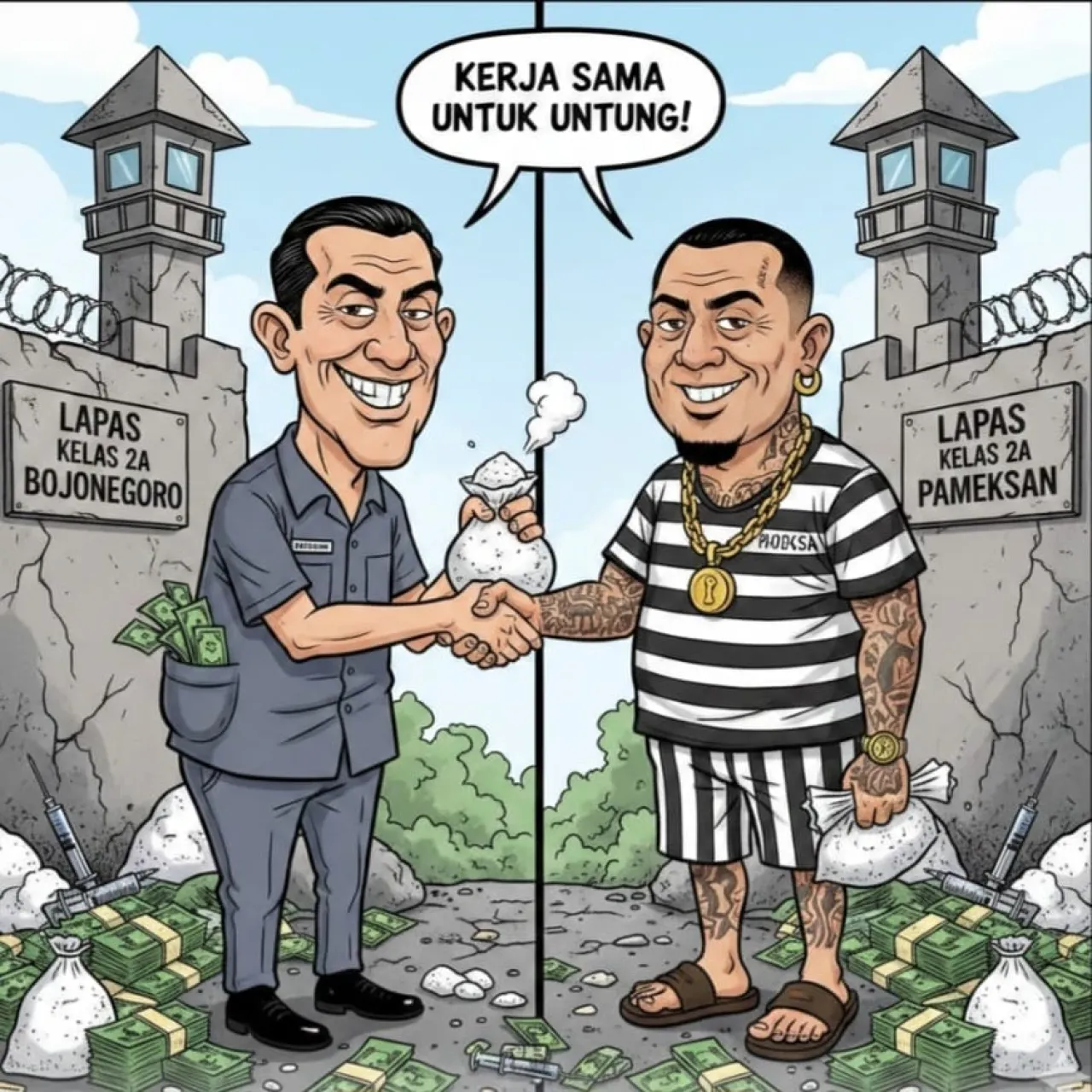 Dugaan Pelanggaran di Lapas Bojonegoro dan Pamekasan, AMI Desak IMIPAS dan Kanwil Ditjen Pas Jatim Bertindak