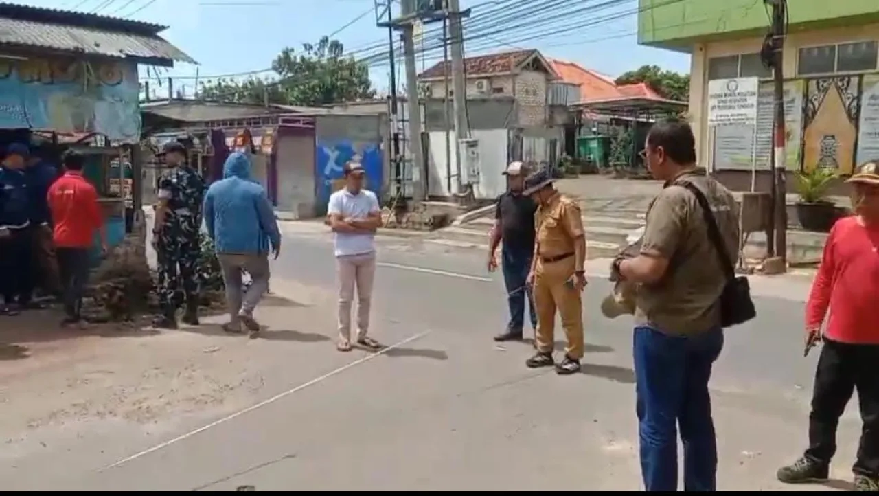 Pemkab Bangkalan Mulai Pengukuran Jalan Ruas Kabupaten dari Depan Puskesmas Tongguh hingga Karang Duwak