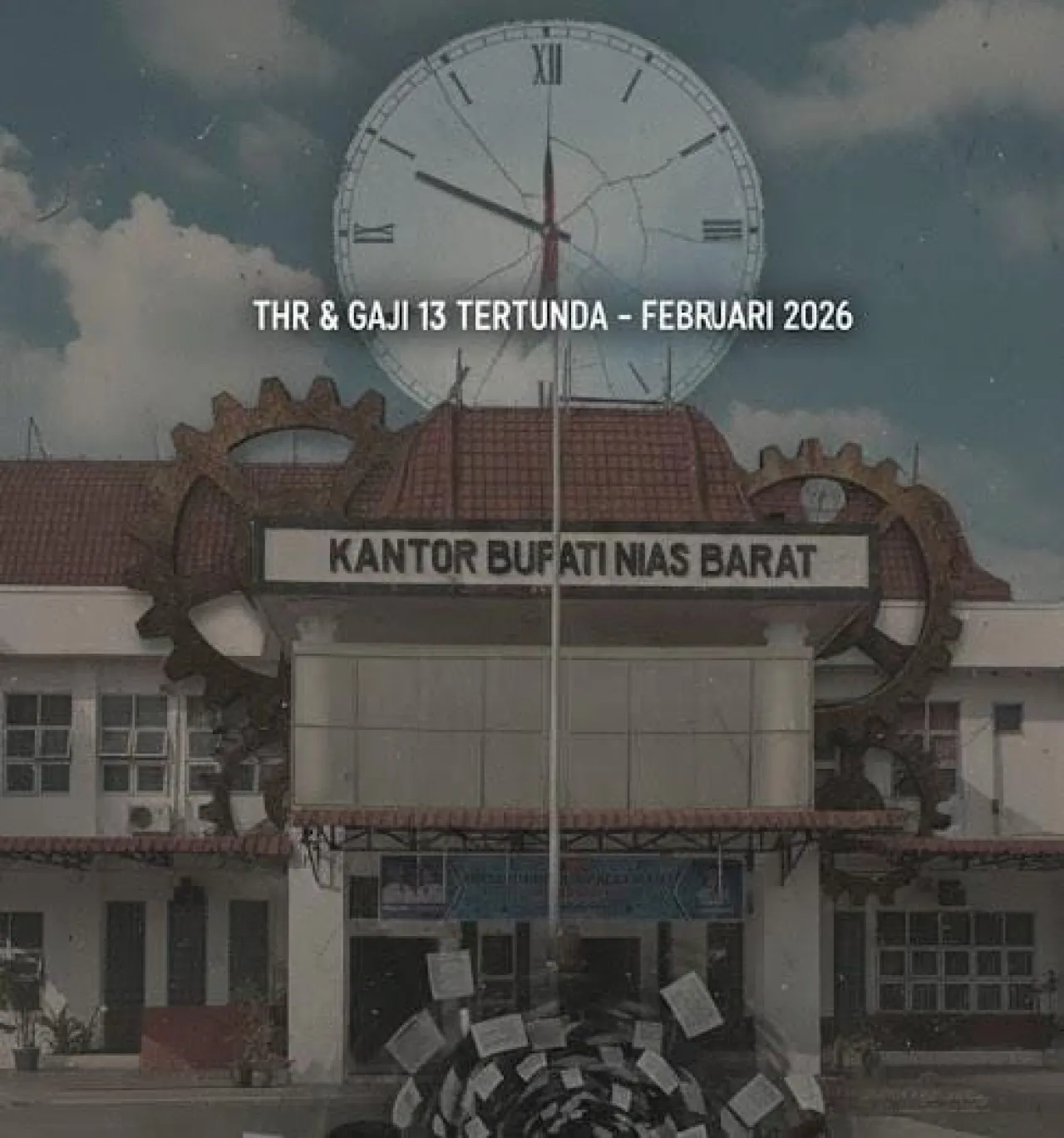 THR dan Gaji Guru di Pemkab Nias Barat  ke 13 Ta 2025 "Mangkrak" Disorot atas Pengelolaan Anggaran yang Buruk