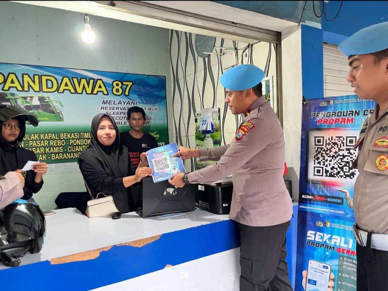 Perkuat Integritas, Propam Polres Bangkalan Ajak Warga Laporkan Oknum Polisi "Nakal"